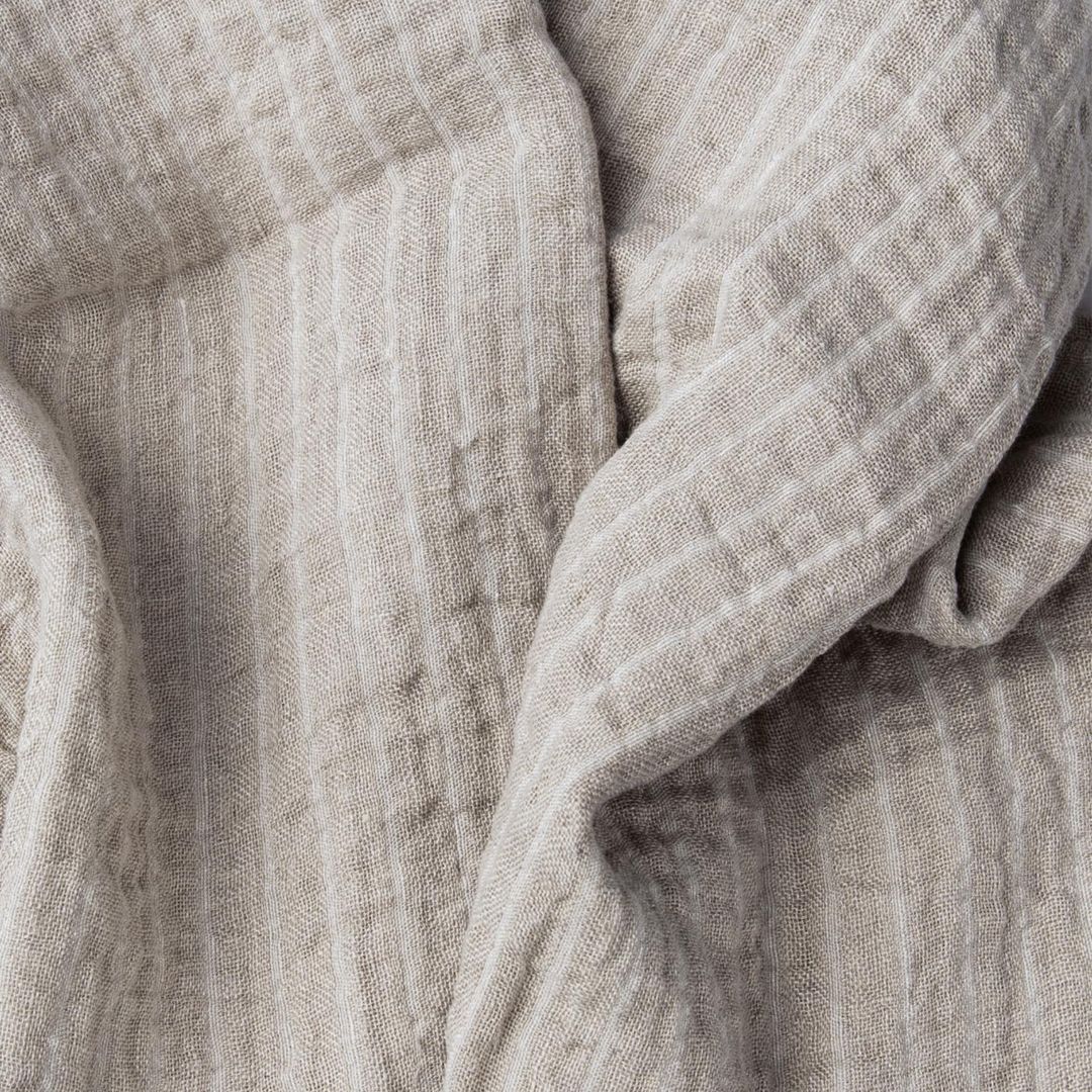 Teppe, NG Baby, Natur/Elfenben Stripe , 100*100 cm