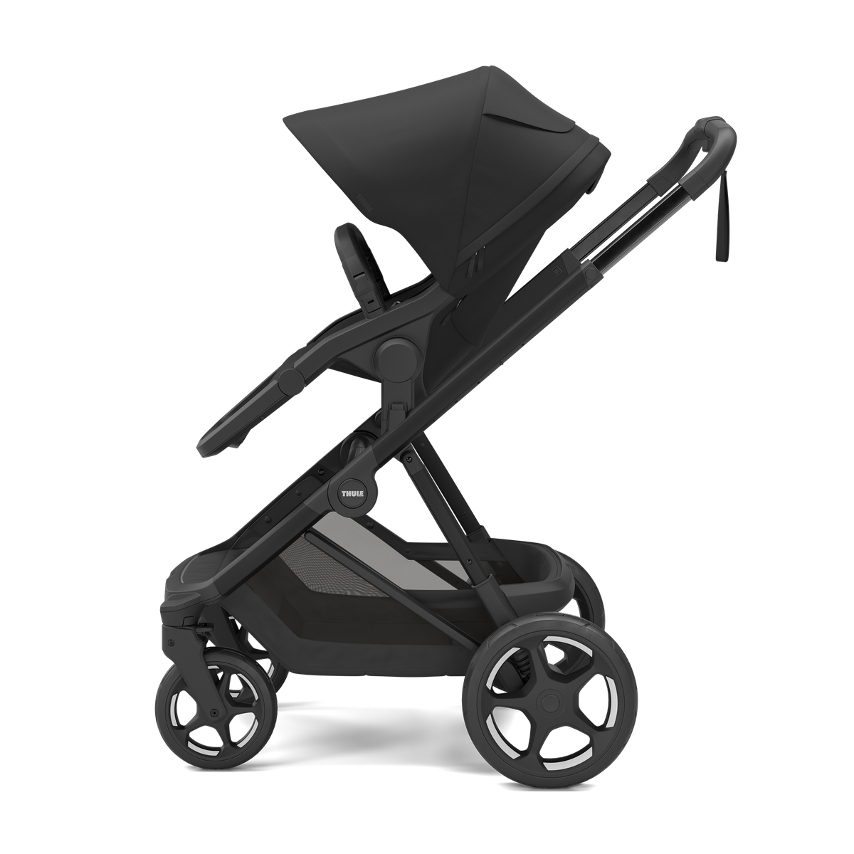 Komplett Barnevogn, Thule Charm, Black on Black