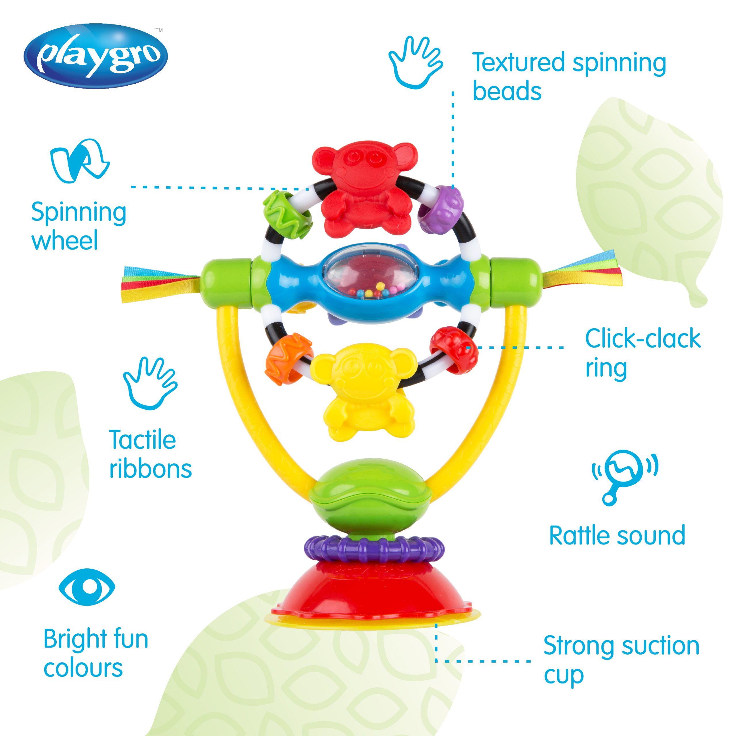 Playgro High Chair Spinning Toy 6m+