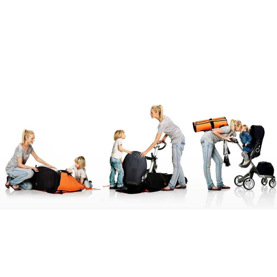 Transportbag, PramPack, Stokke®, Sort/Orange