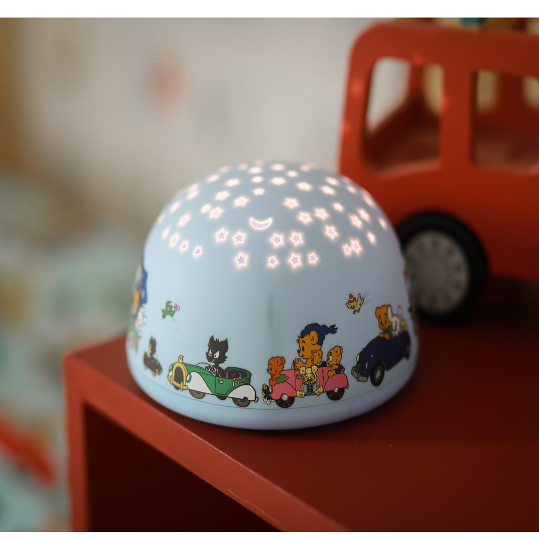 Nattlampe med stjernehimmel og musikk, Rätt Start, Bamse