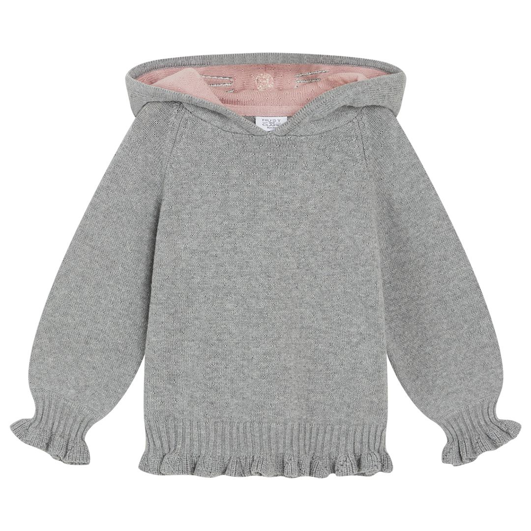 Genser, Hust&Claire, Light Grey Melange