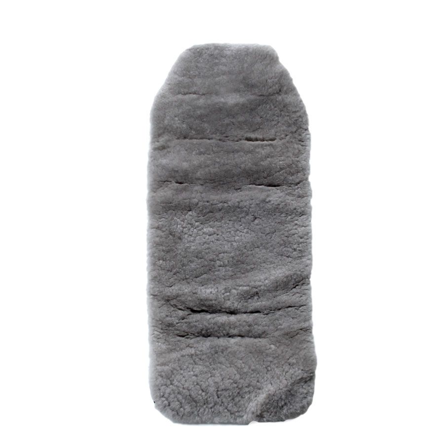 Lammeskinn til vogn, Korthåret, Segr, Lysegrå   