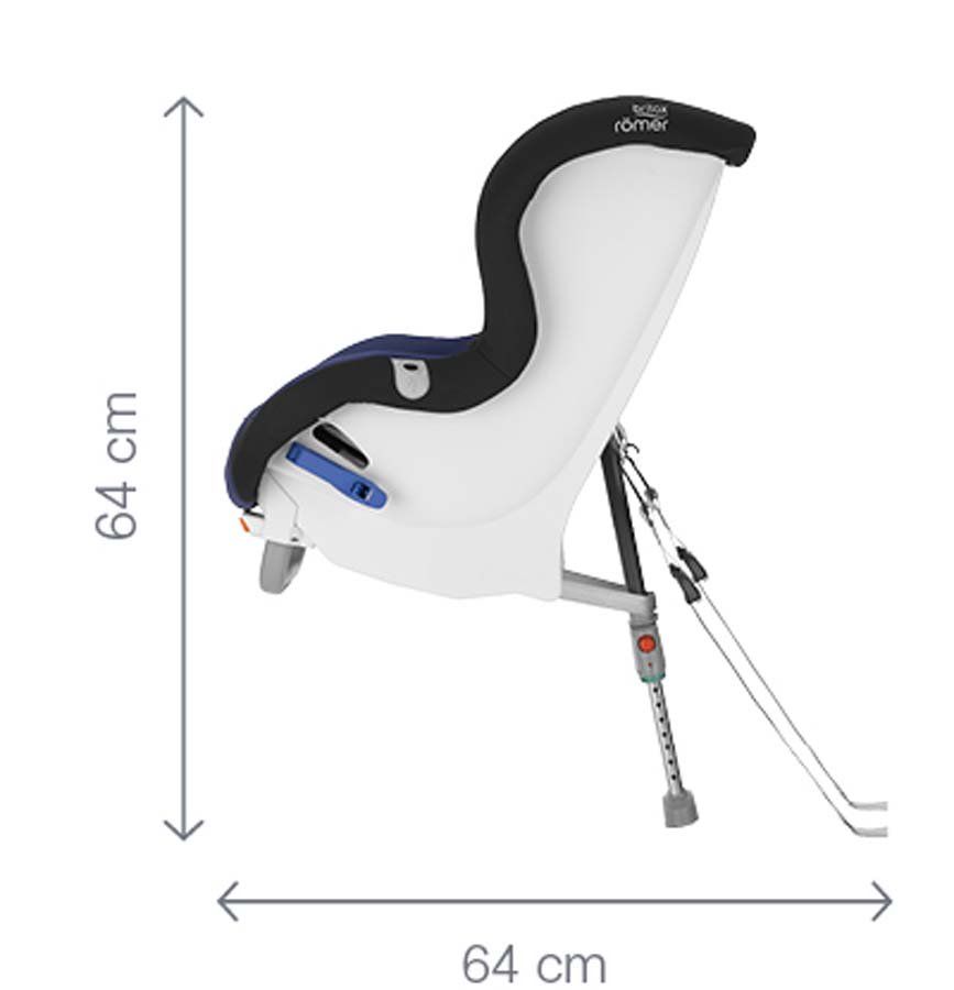 Bilstol, Max-way, Britax, Cosmos Black, 9-25 kg