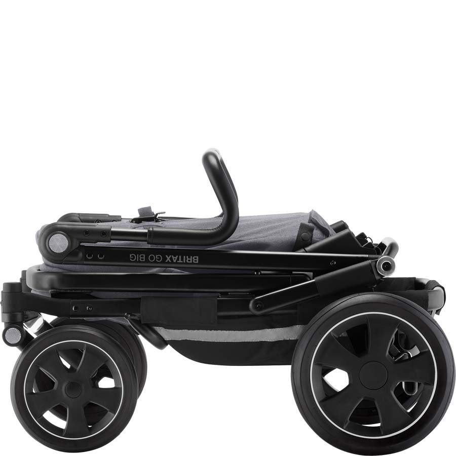Vogn, Go Big 2, Britax, Graphite melange