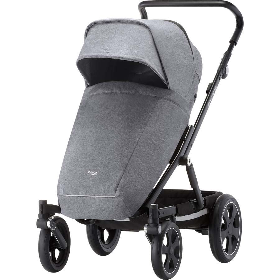 Vogn, Go Big, Britax, Grey Melange