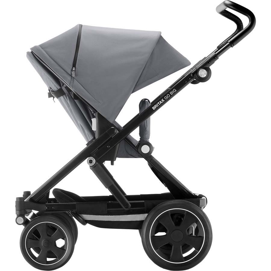 Vogn, Go Big 2, Britax, Steel Grey