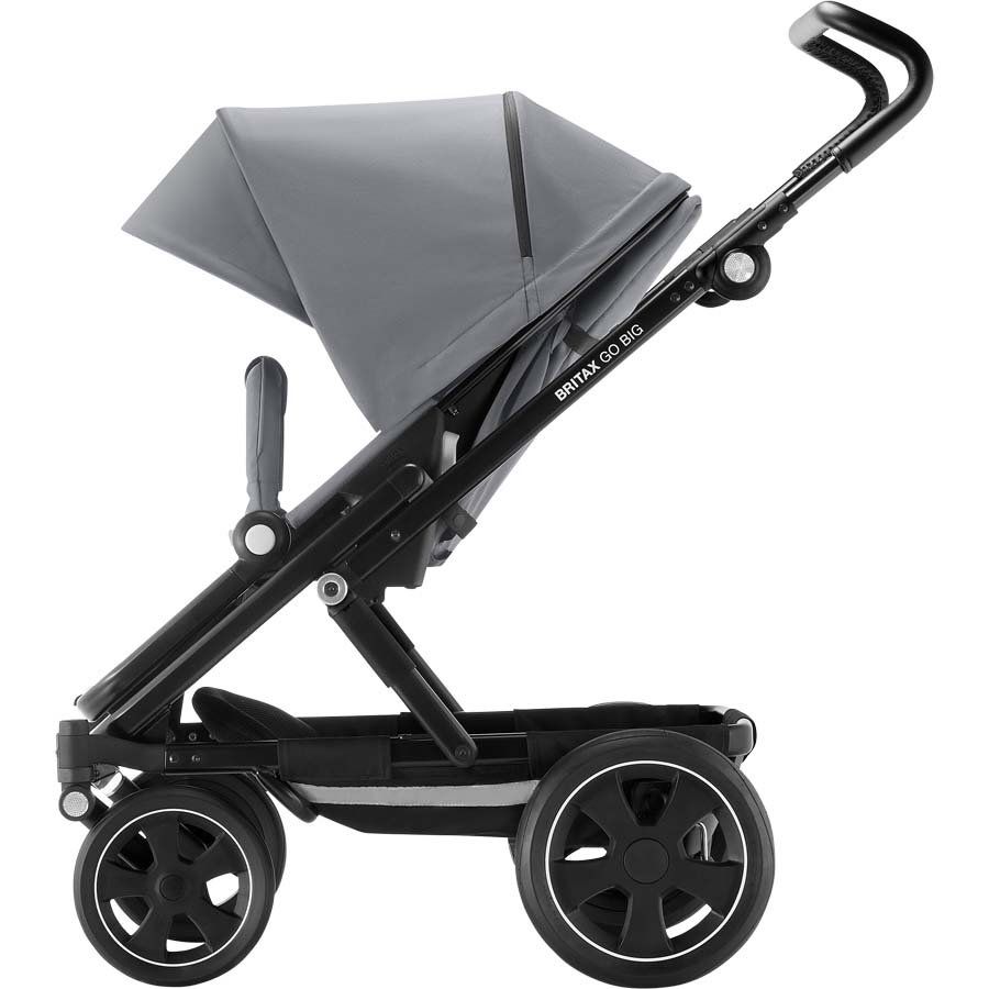 Vogn, Go Big 2, Britax, Steel Grey