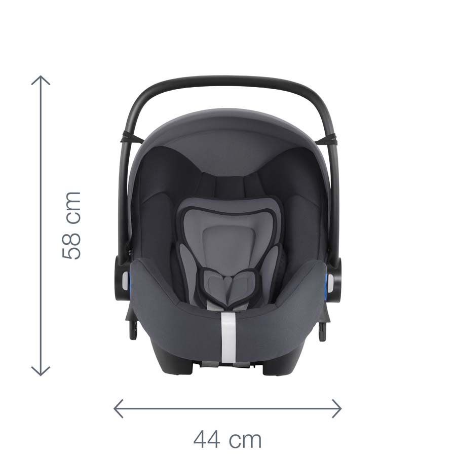 Bilstol, Baby-Safe² i-size, Britax, Grey marble, 40-83 cm