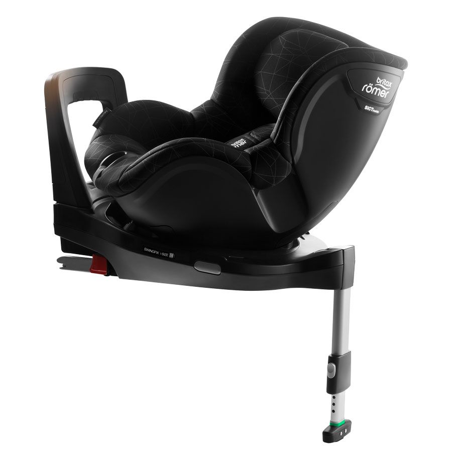 Bilstol, Swingfix i-size, Britax, Crystal Black, 40-105 cm/0-18 kg