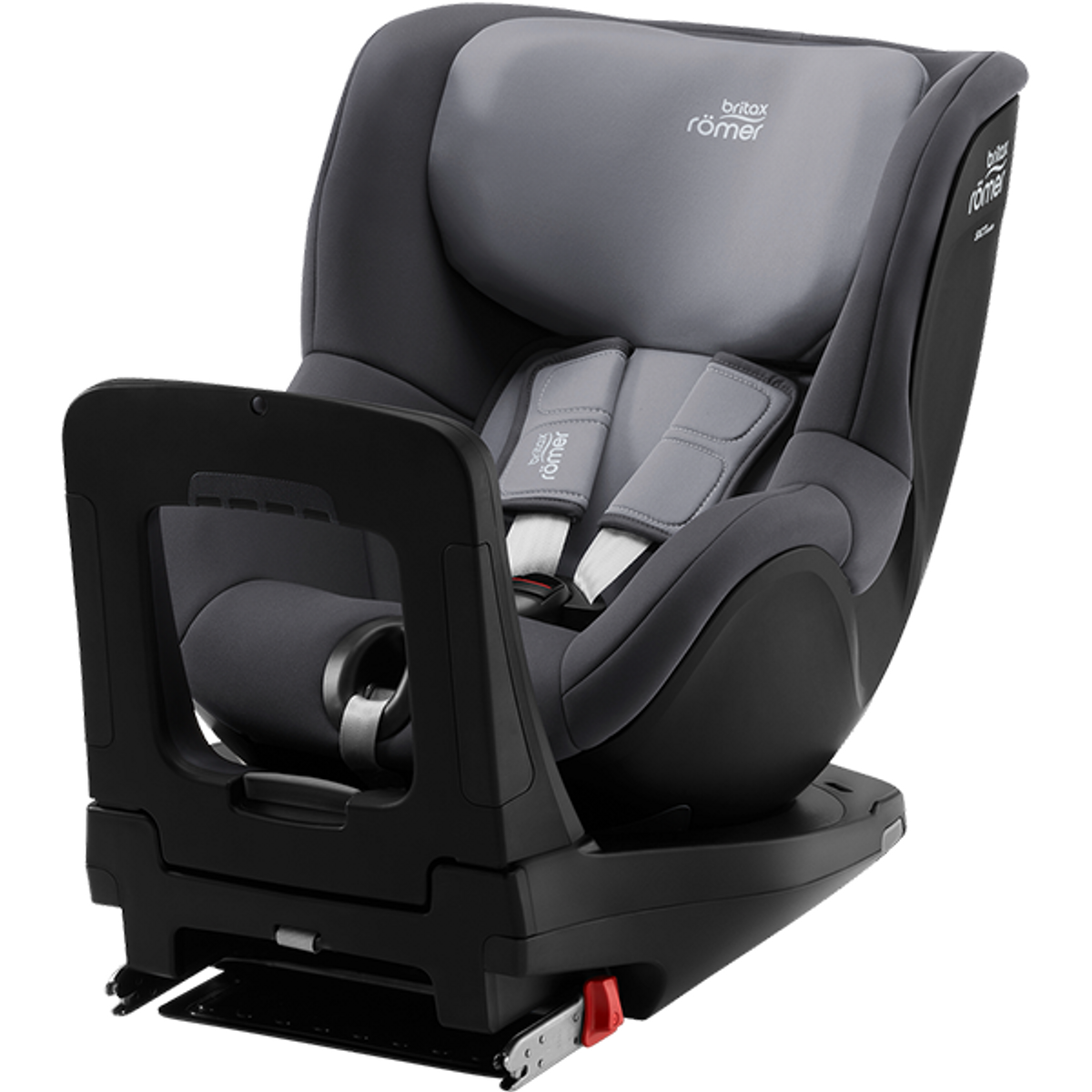 Bilstol, Britax, Dualfix M i-size, Midnight Grey, 0-18 kg