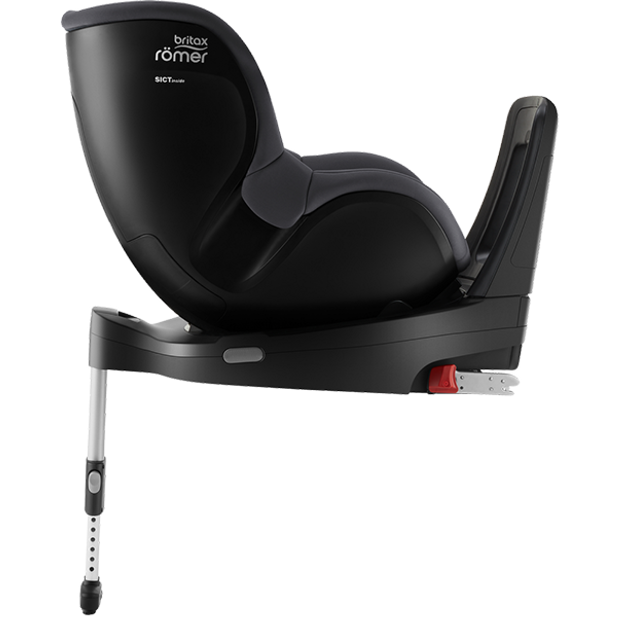 Bilstol, Britax, Dualfix M i-size, Midnight Grey, 0-18 kg
