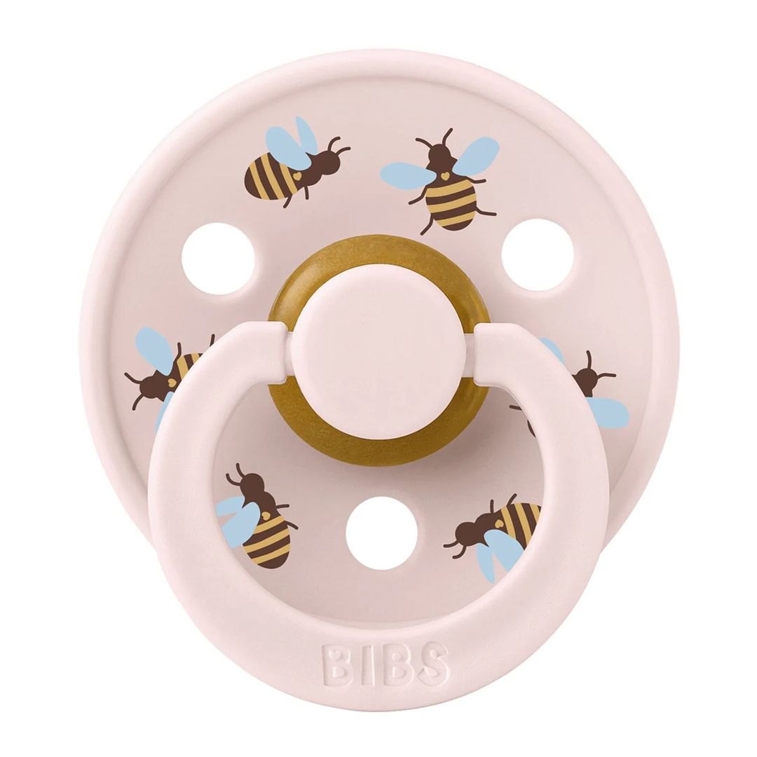 BIBS Smokk, Bumblebee Friends, Latex Size 1, Petal