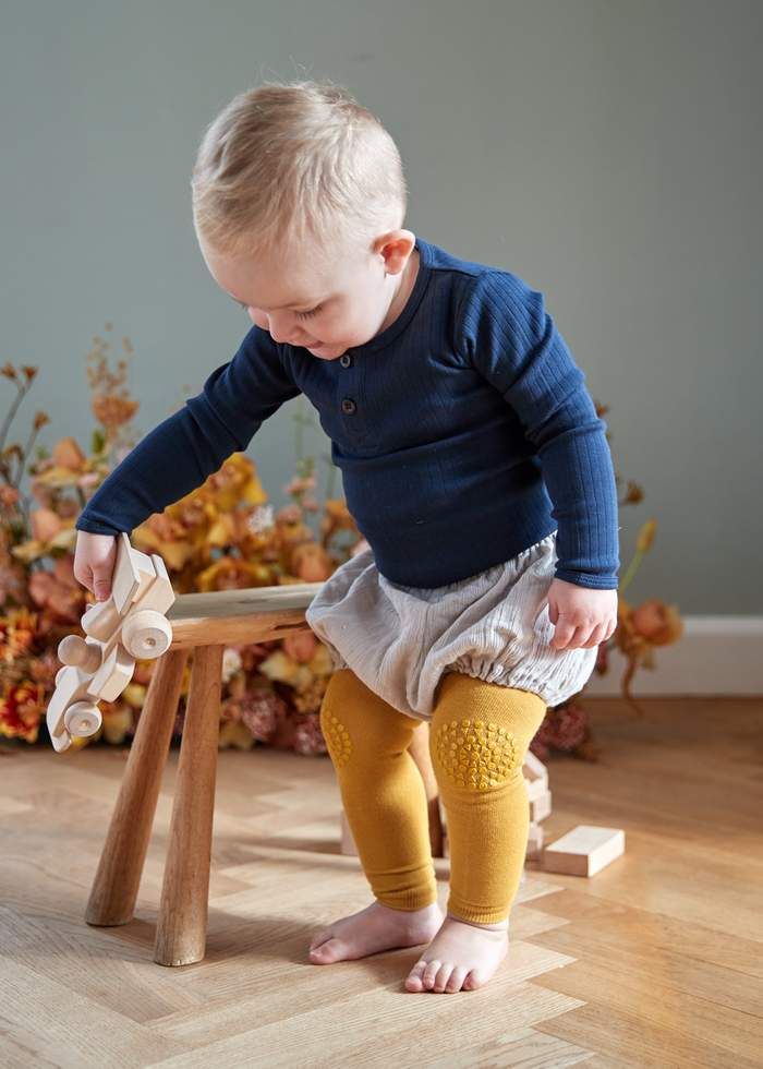 Leggings, GoBabyGo, Mustard