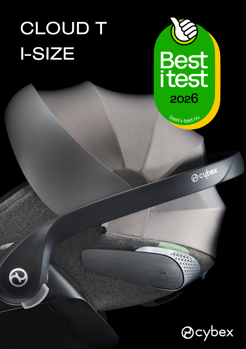 Bilstol, Cybex, Cloud T i-Size Plus, Sepia Black