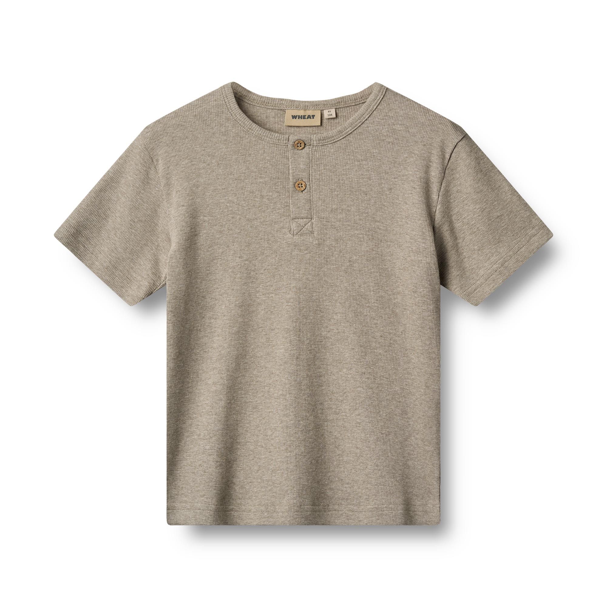 T-Skjorte, Wheat, Lumi, Gravel Melange