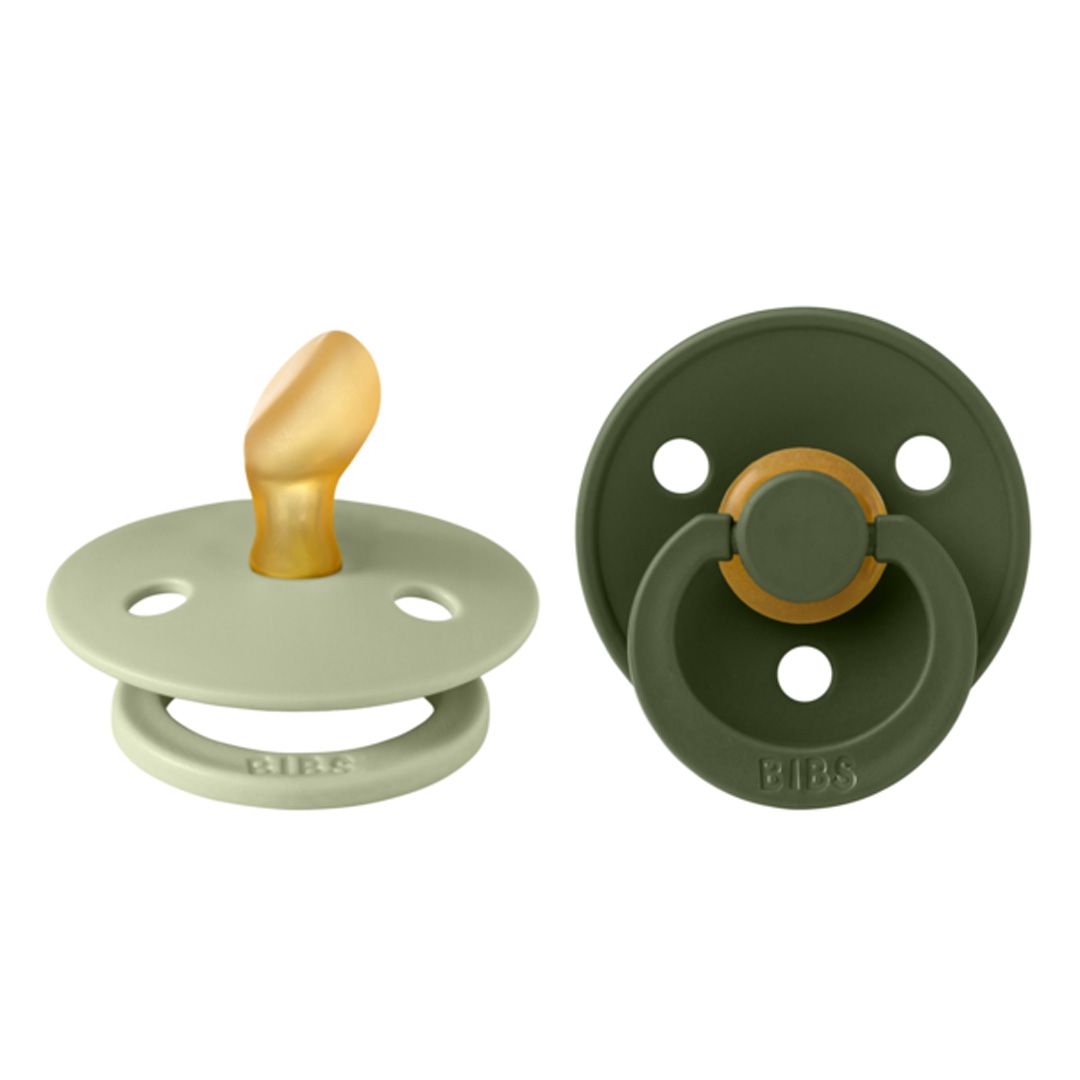 Smokk, BIBS, Latex, Size 2, Sage/Hunter Green, 2pk, Anatomical