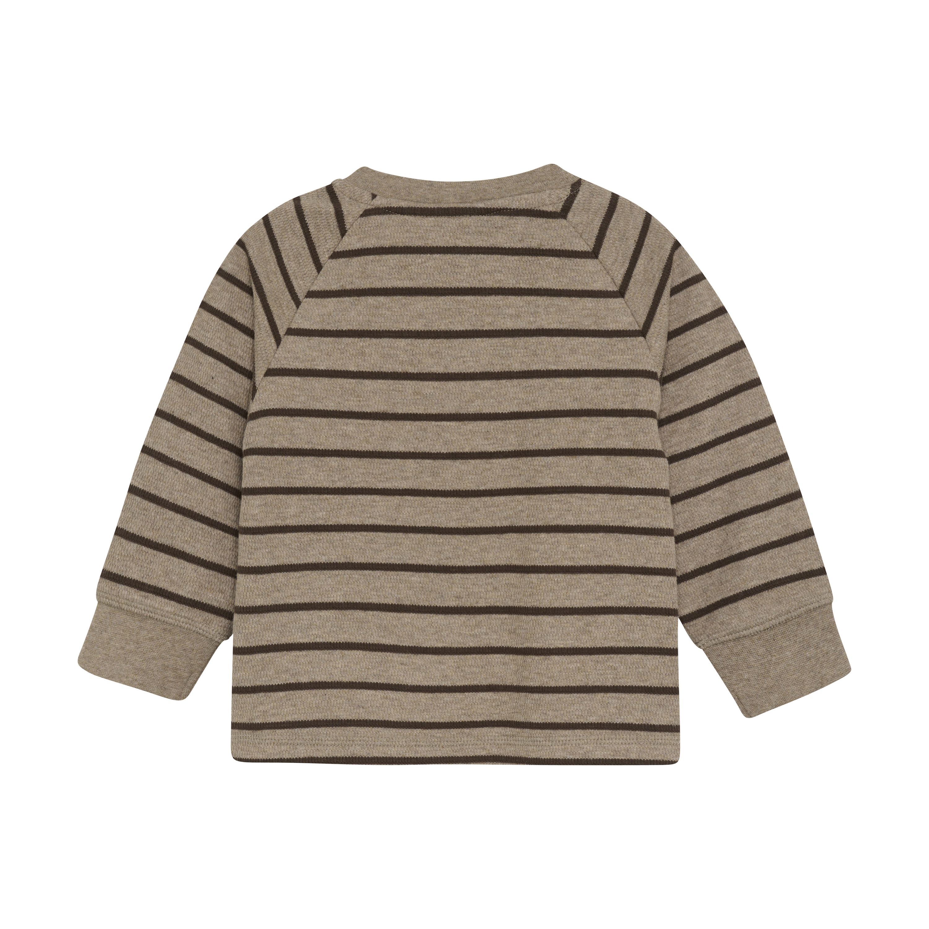 Genser, EnFant, LS Stripe, Pine Bark