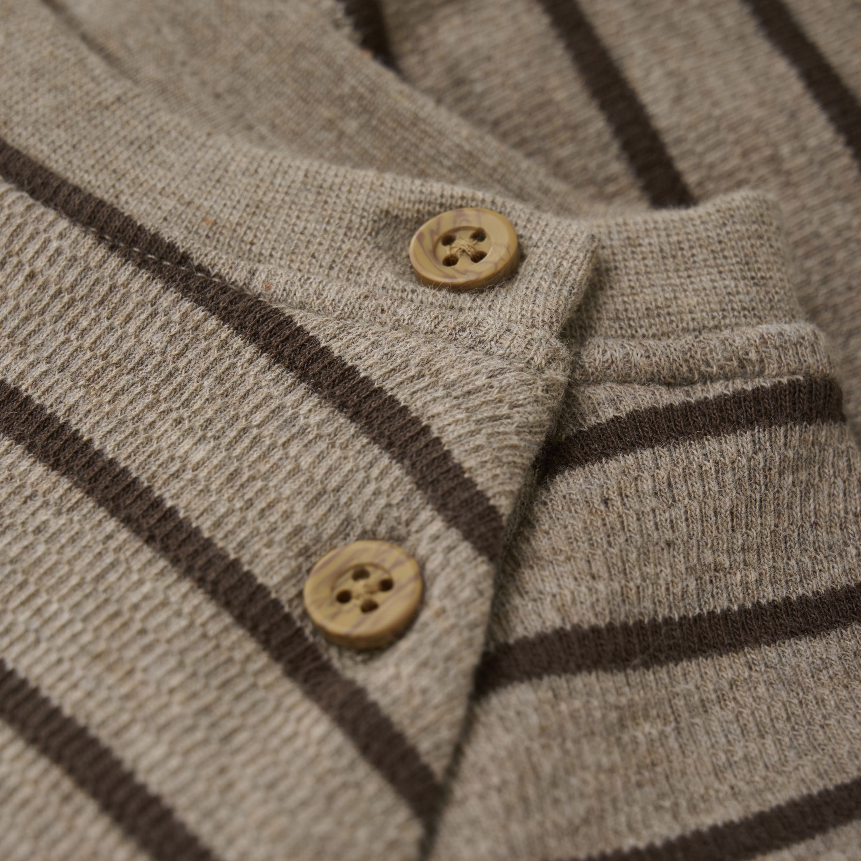 Genser, EnFant, LS Stripe, Pine Bark