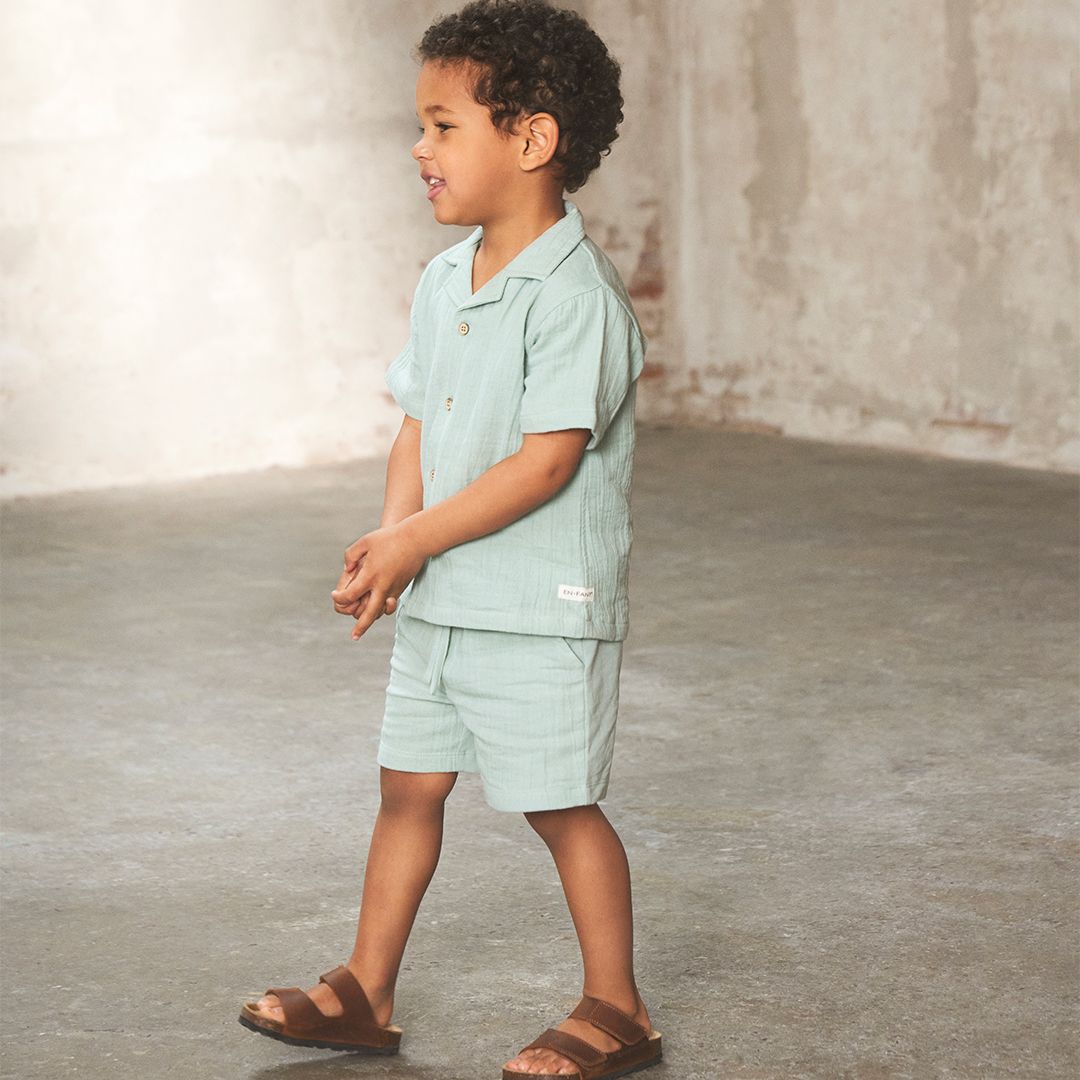 Shorts, EnFant, Muslin, Jadeite