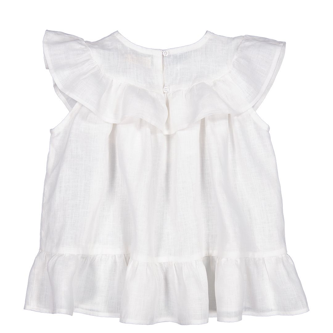 Topp, MarMar, Tipa, Linen, White