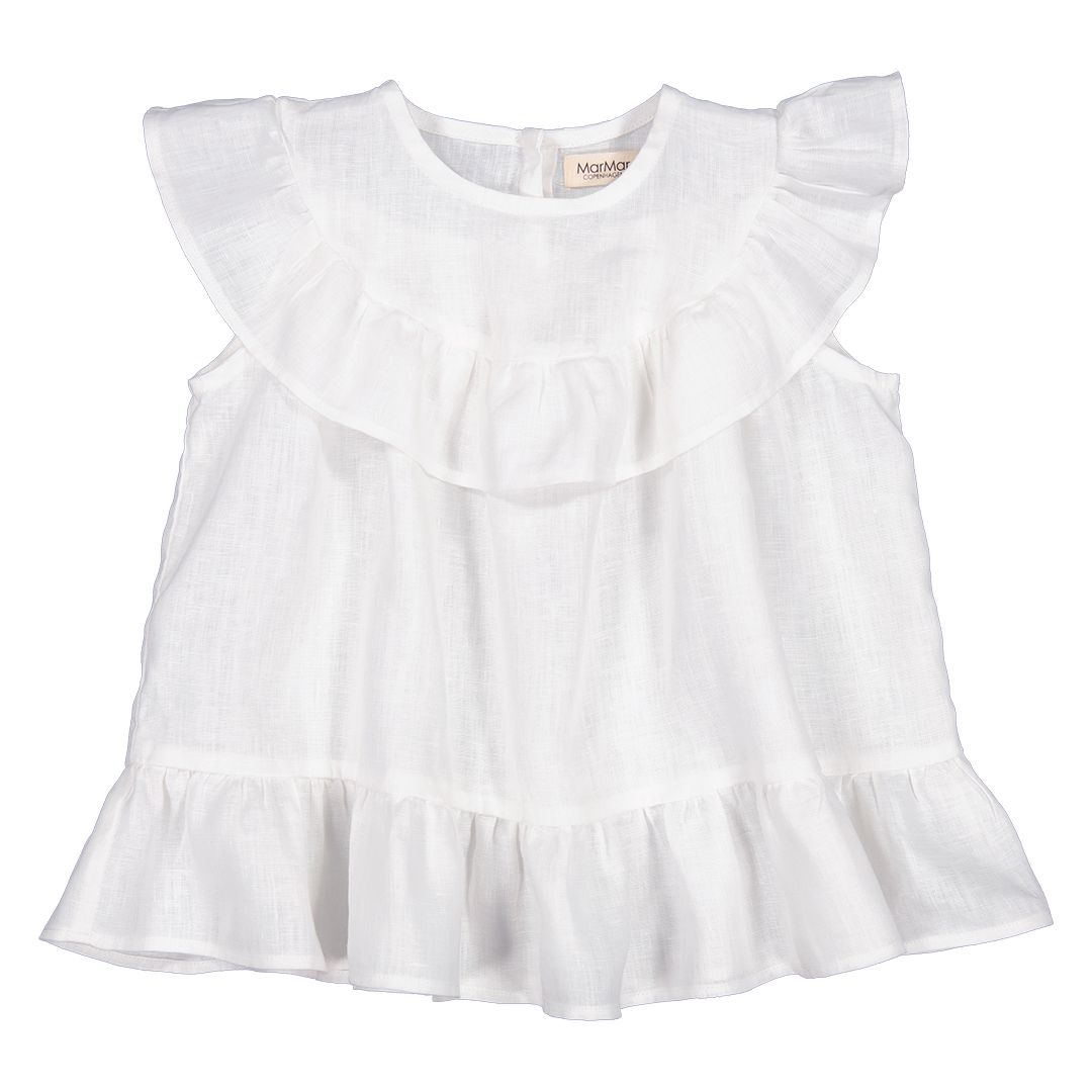 Topp, MarMar, Tipa, Linen, White