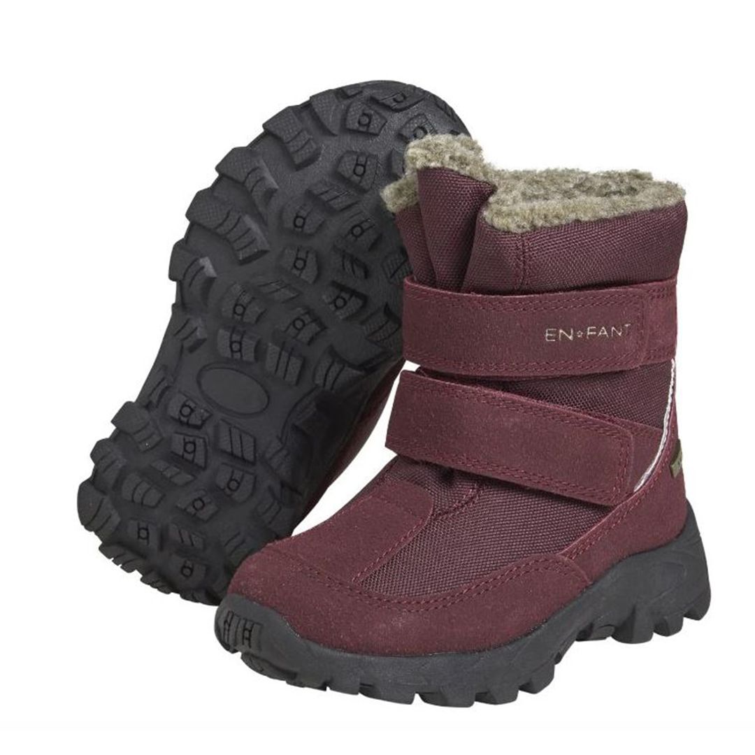 Vintersko, EnFant, Goretex, Borrelås, Bordeux