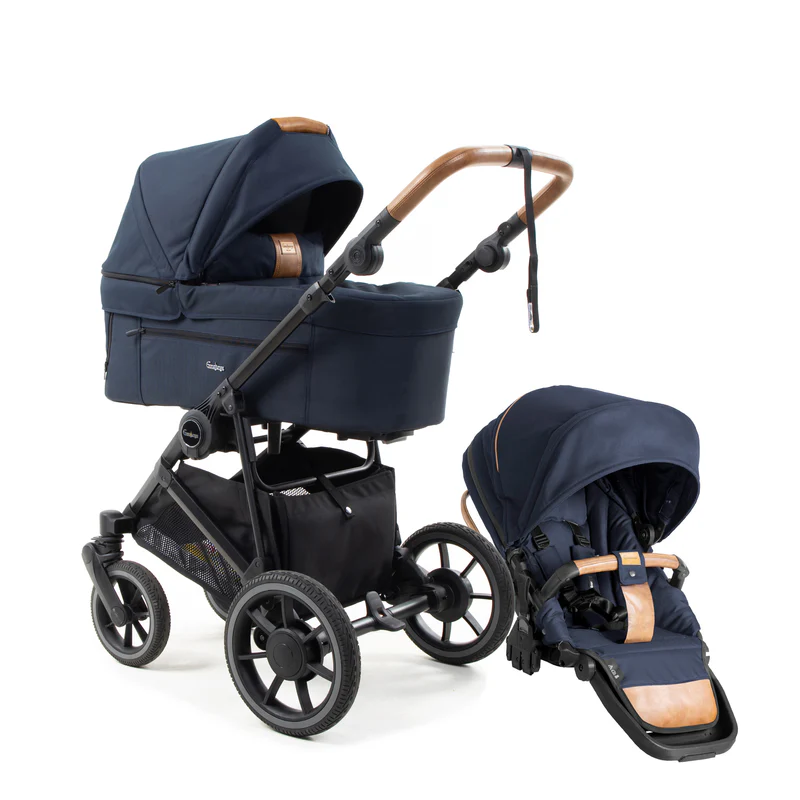 Emmaljunga, Komplett Barnevogn, Super Sonic, Outdoor Dark Navy