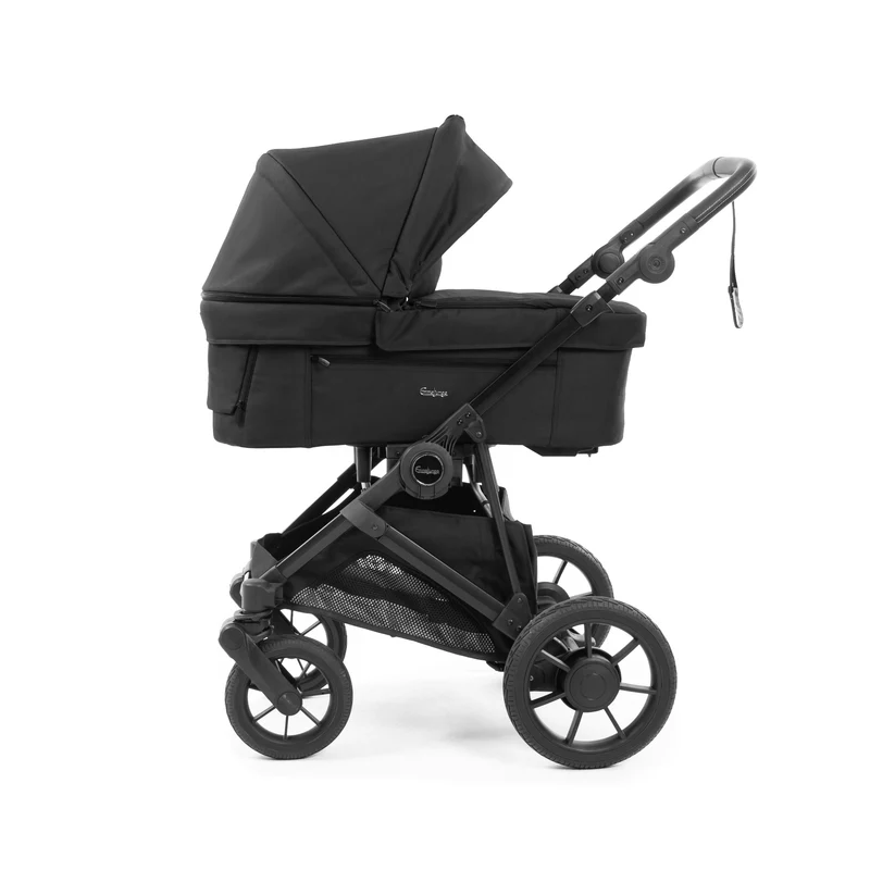Barnevogn, Komplett Emmaljunga Super Sonic, Urban Black