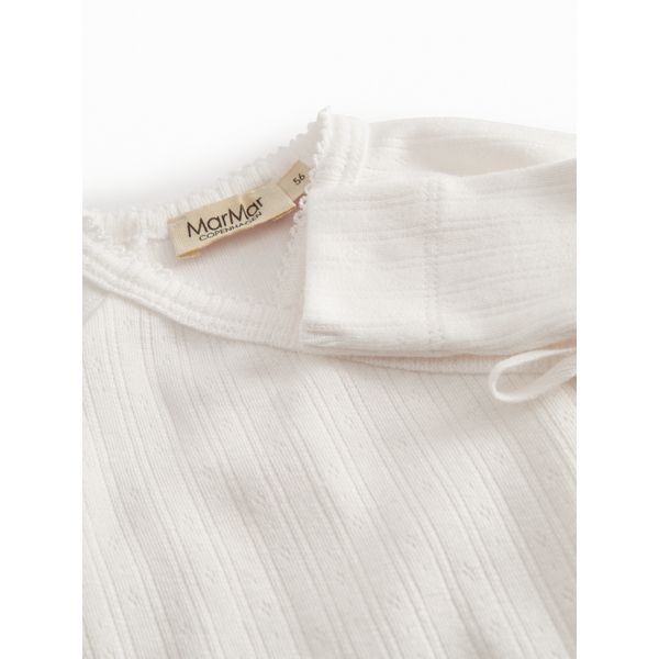 MarMar Heldress Rula, Modal Pointelle, Gentle White