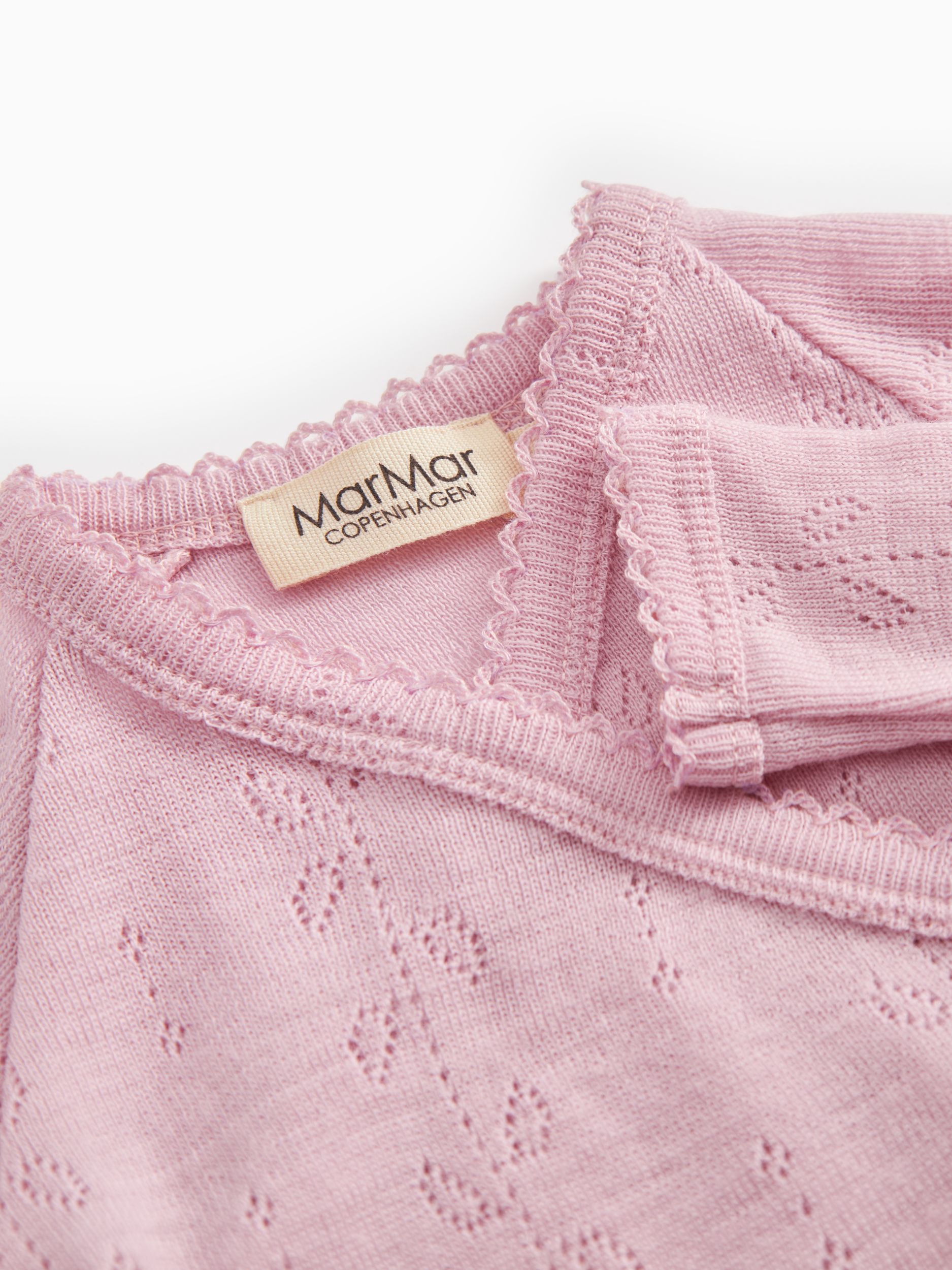 MarMar Heldress m/ fot, Rubetta, Ull, Pointelle,Soft Berry