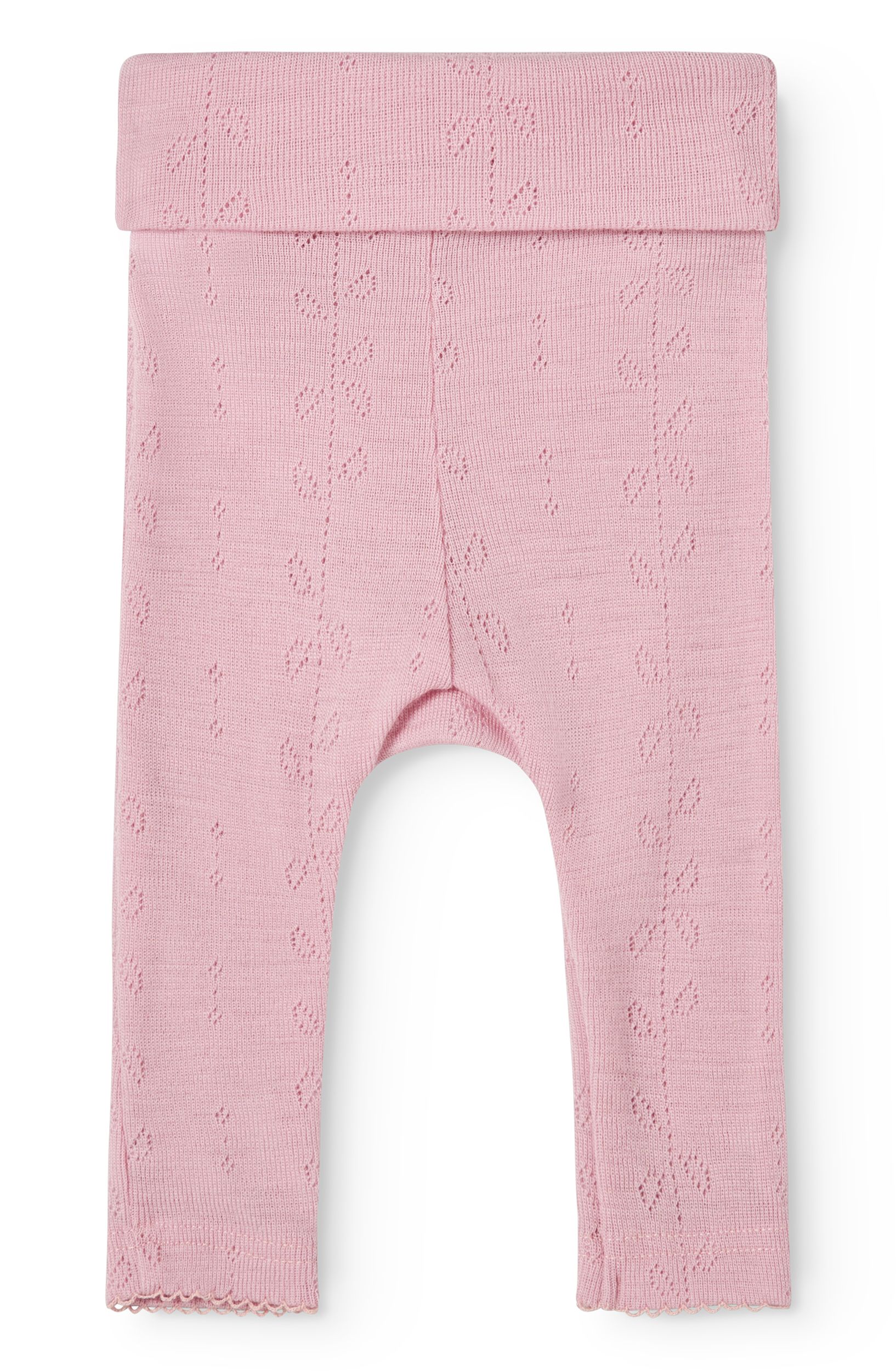 MarMar Leggings Ull, Piva, Pointelle, Soft Berry