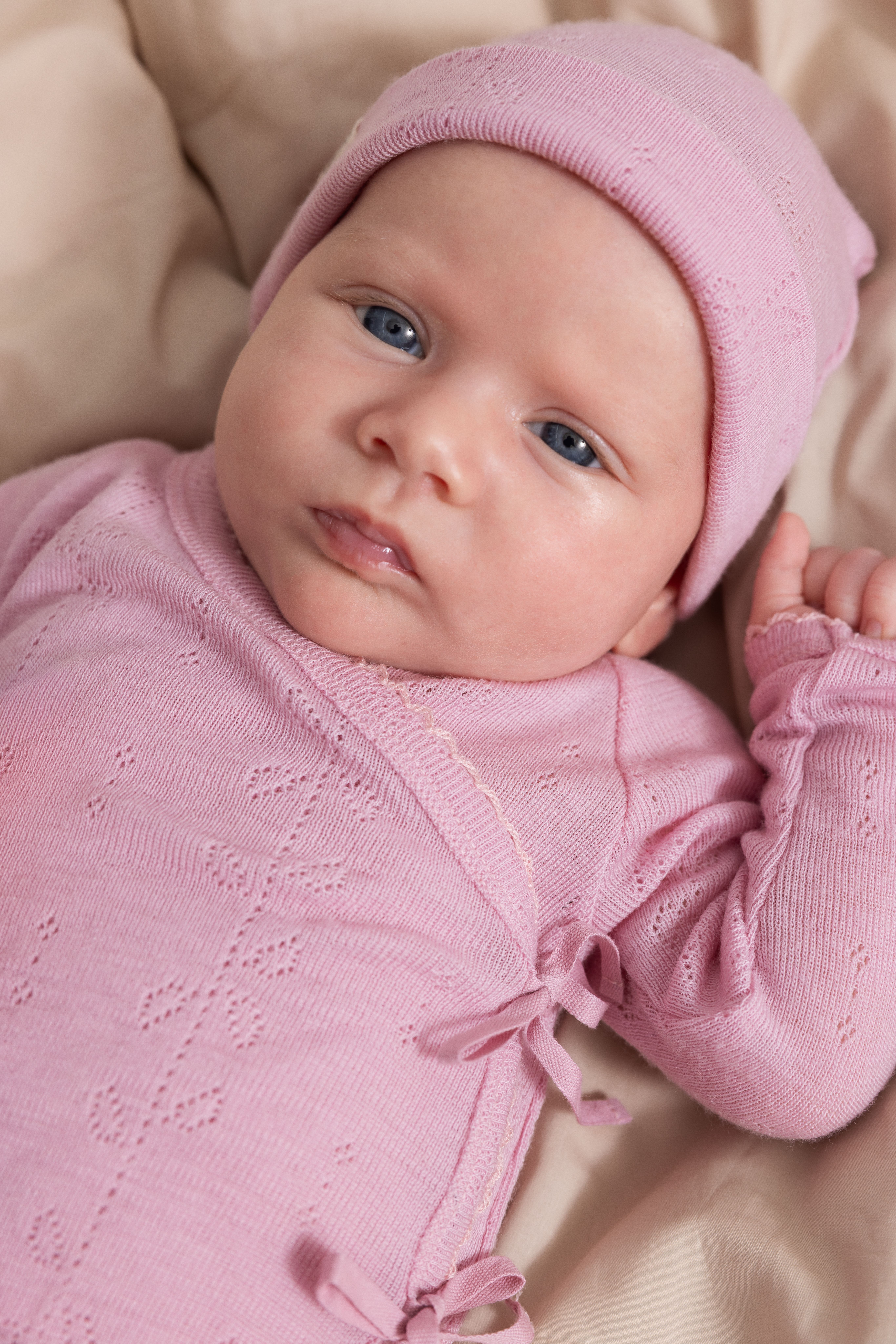 MarMar Heldress Ull, Rula, Pointelle, Soft Berry
