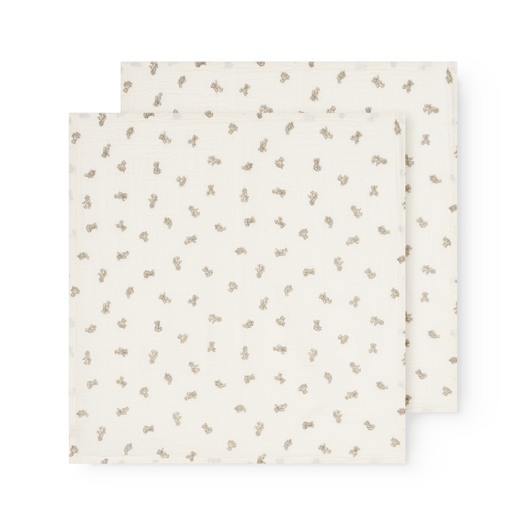 MarMar Muslin Gulpekluter, Teddybears