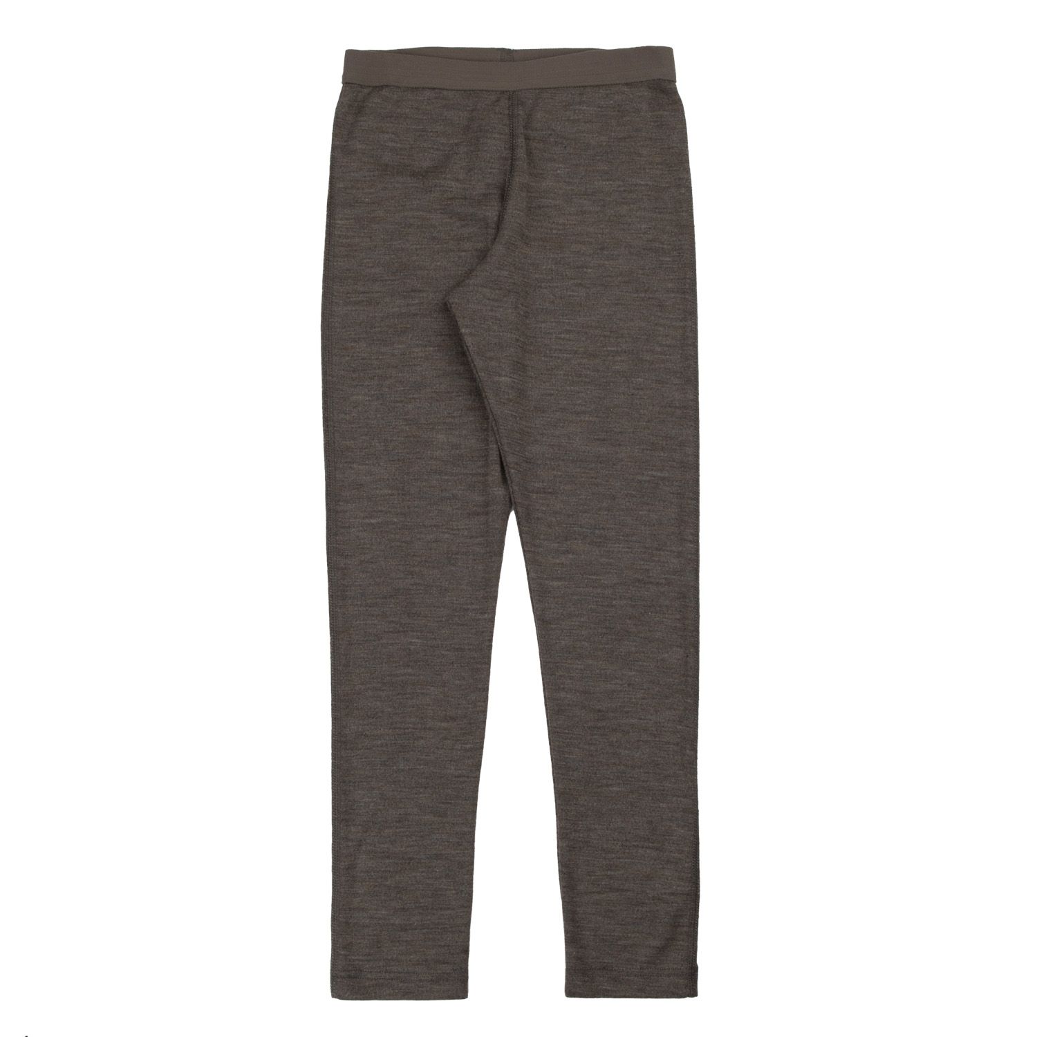 Leggings, Joha, Merinoull, Brown Melange