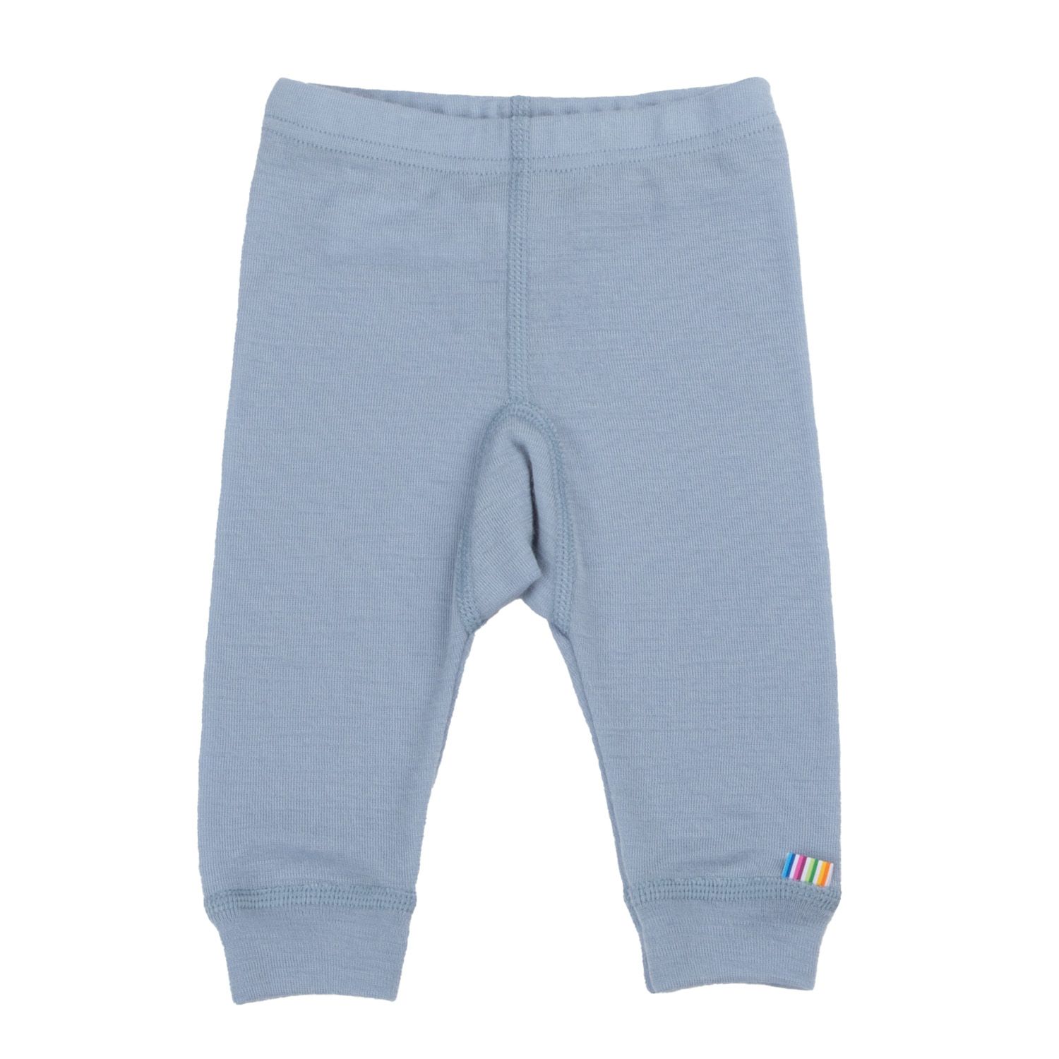 Leggings, Joha, Merinoull, Aqua Flora, Dusty Blue