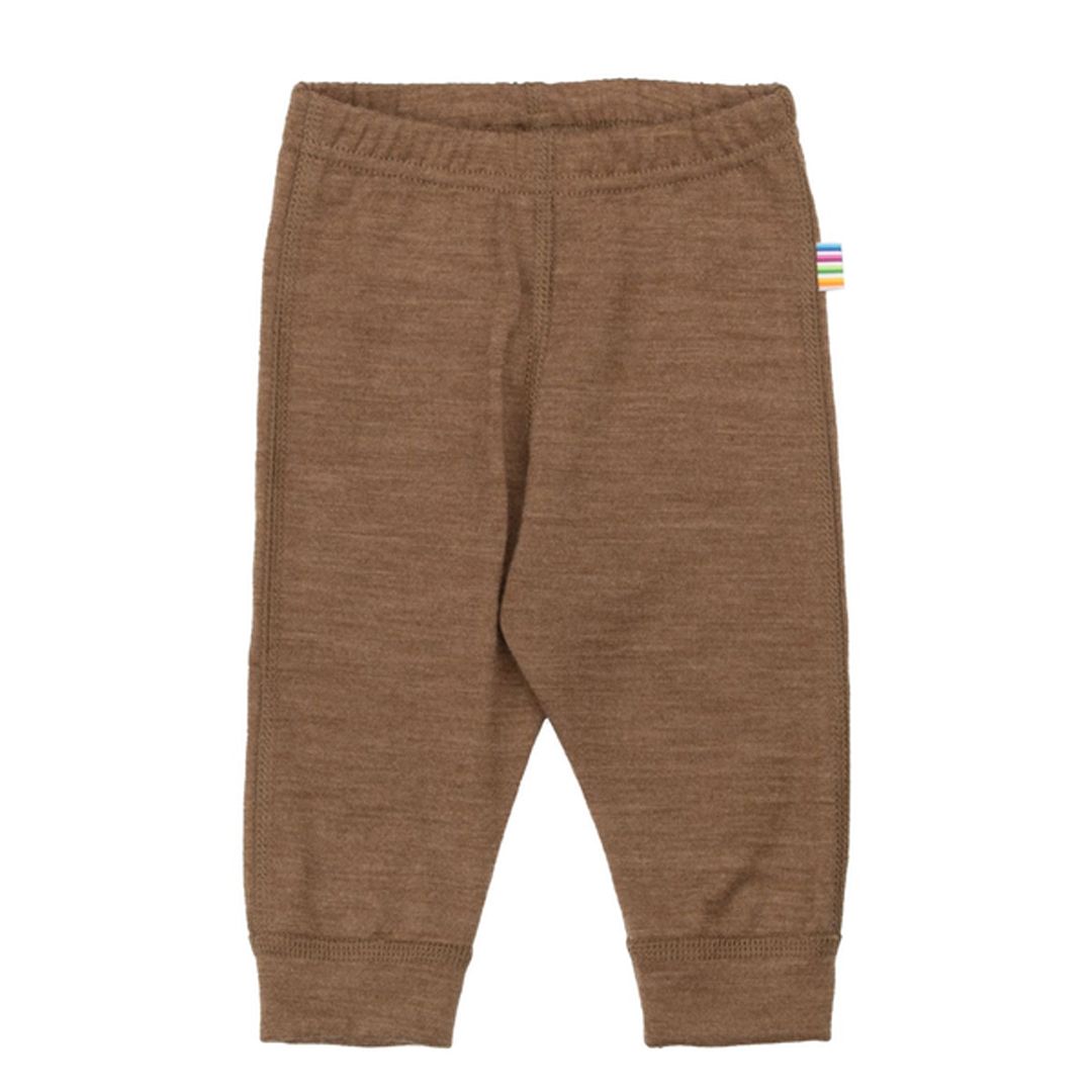 Leggings, Joha, Merinoull, Warm Brown