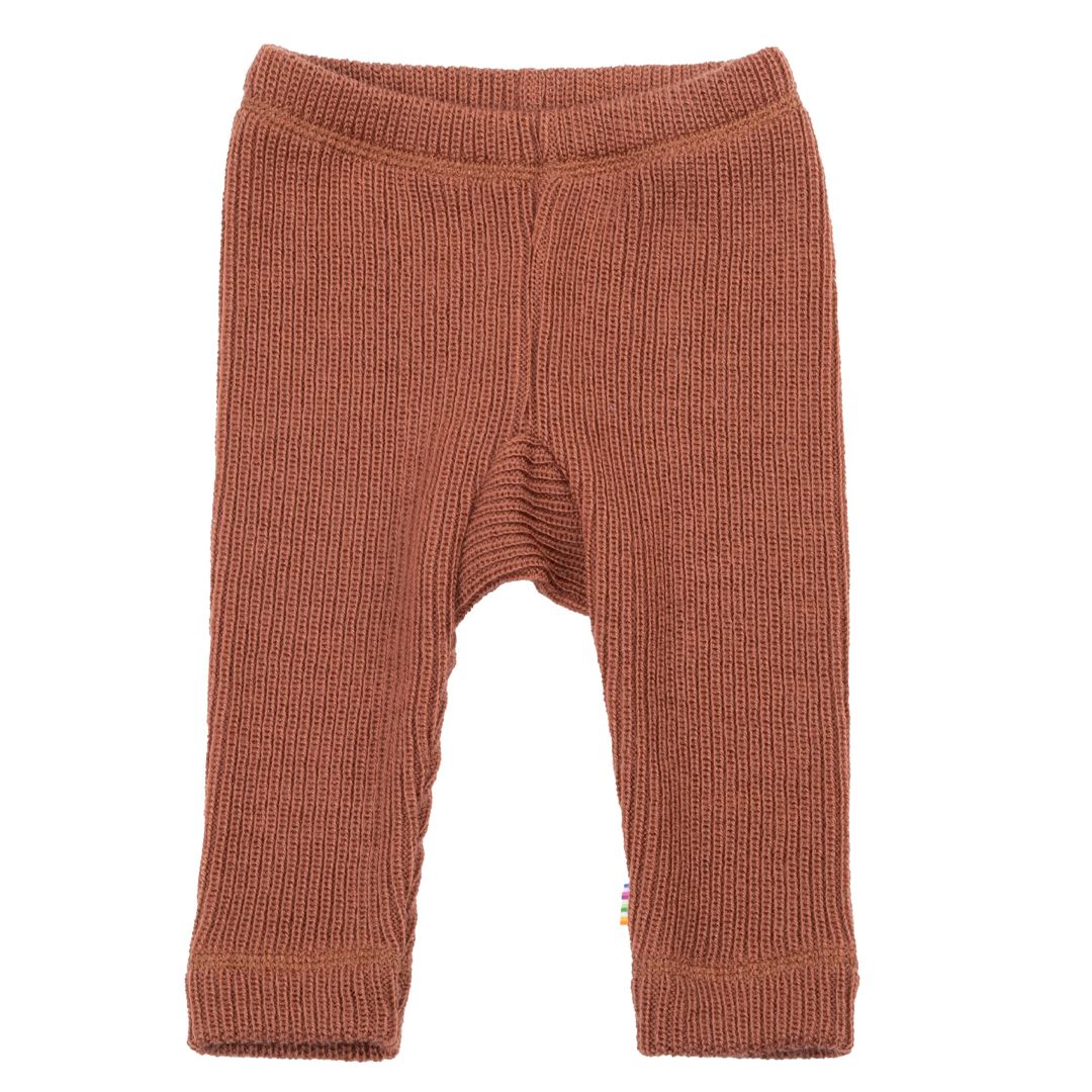 Leggings, Joha, Ull, Brun