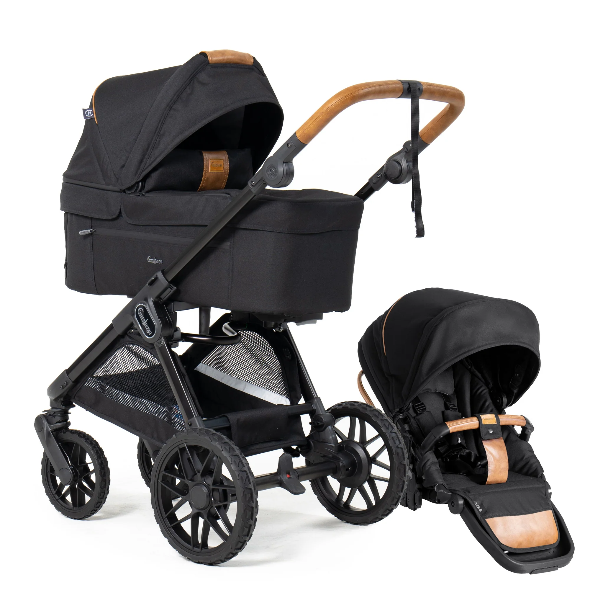 Emmaljunga Sento Pro Ergo+, Outdoor Black