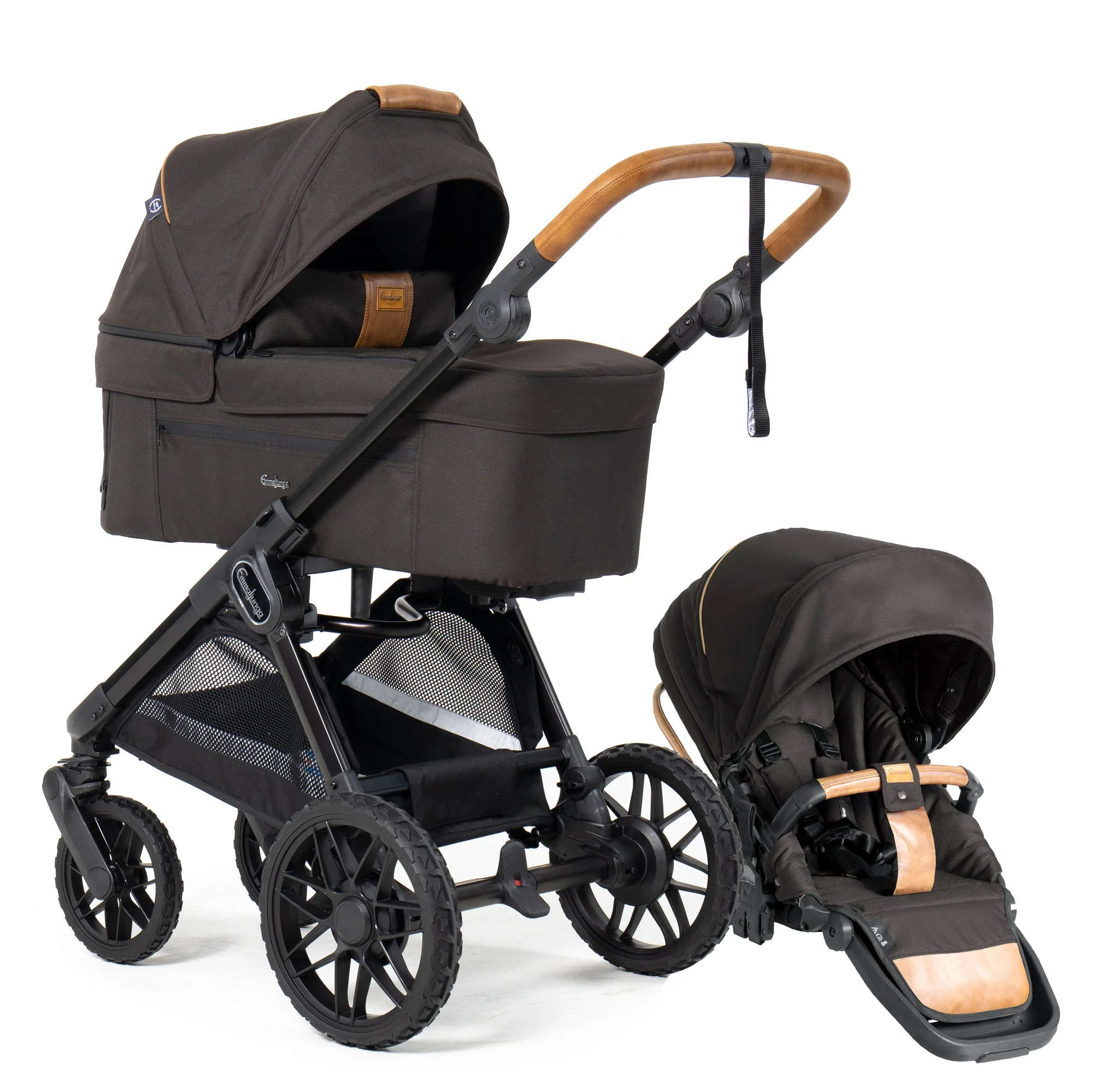 Emmaljunga Sento Pro Ergo+, Outdoor Brown