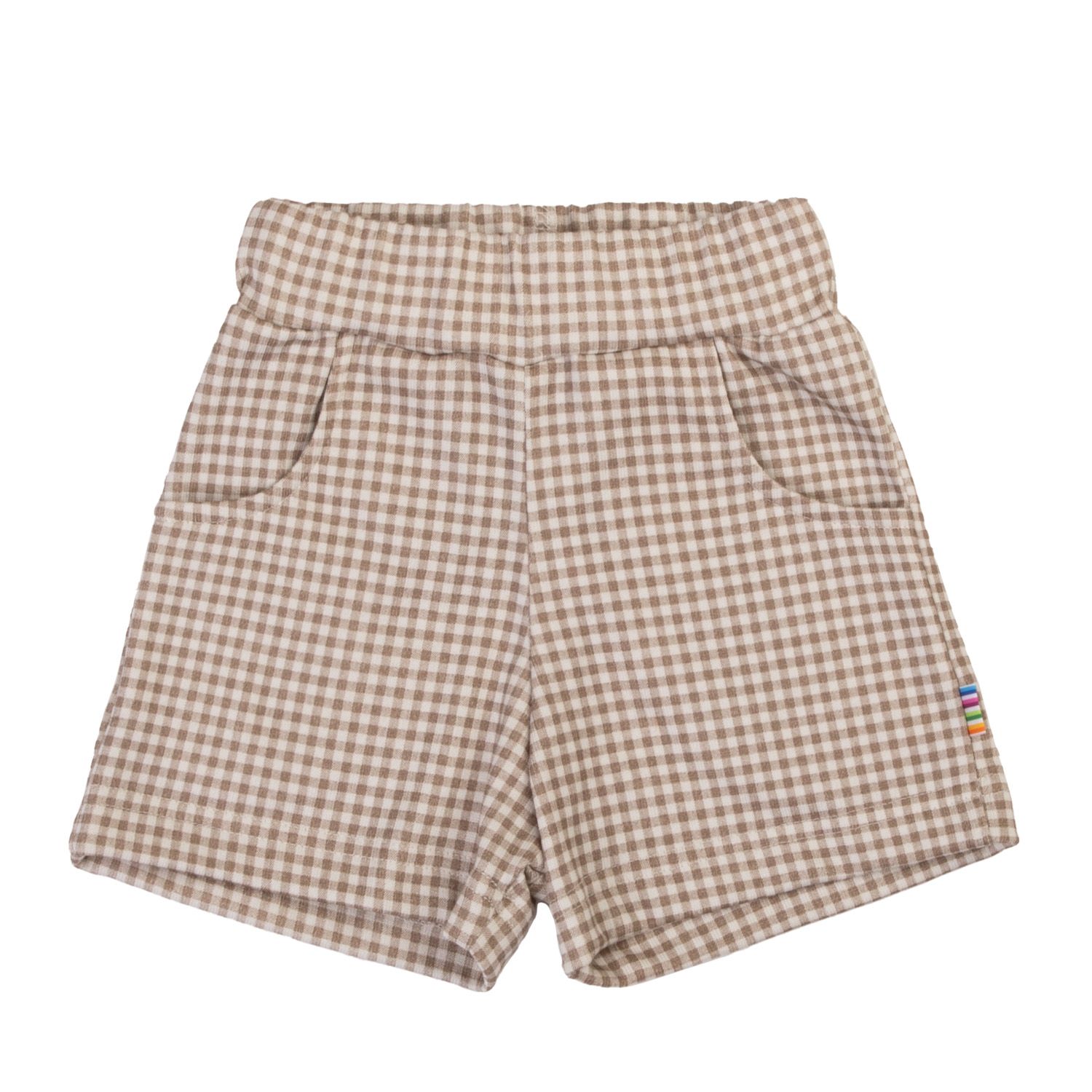 Joha Shorts, Økologisk Bomull, Brun