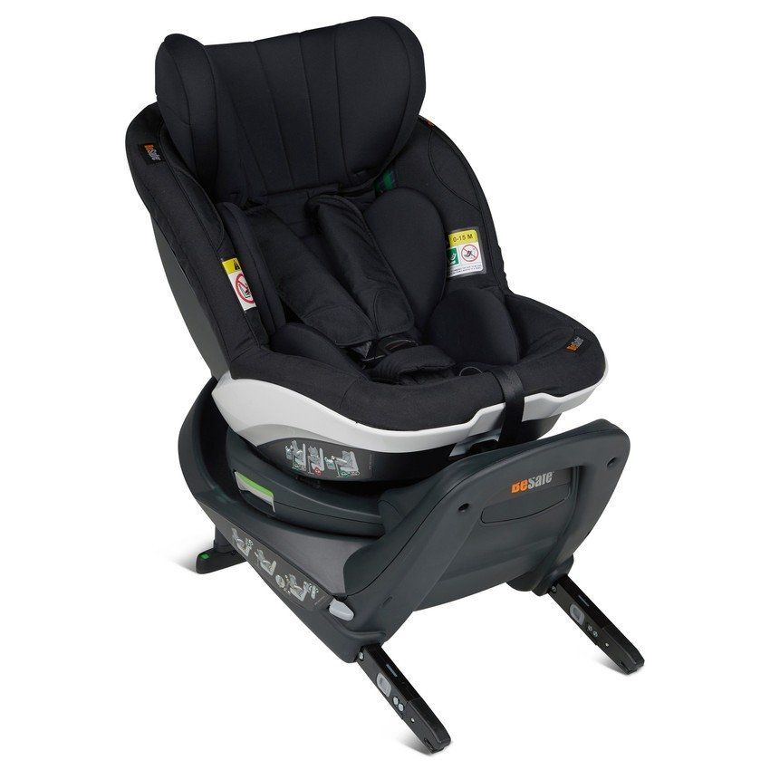 Bilstol, iZi Turn i-Size, BeSafe, Fresh black cab
