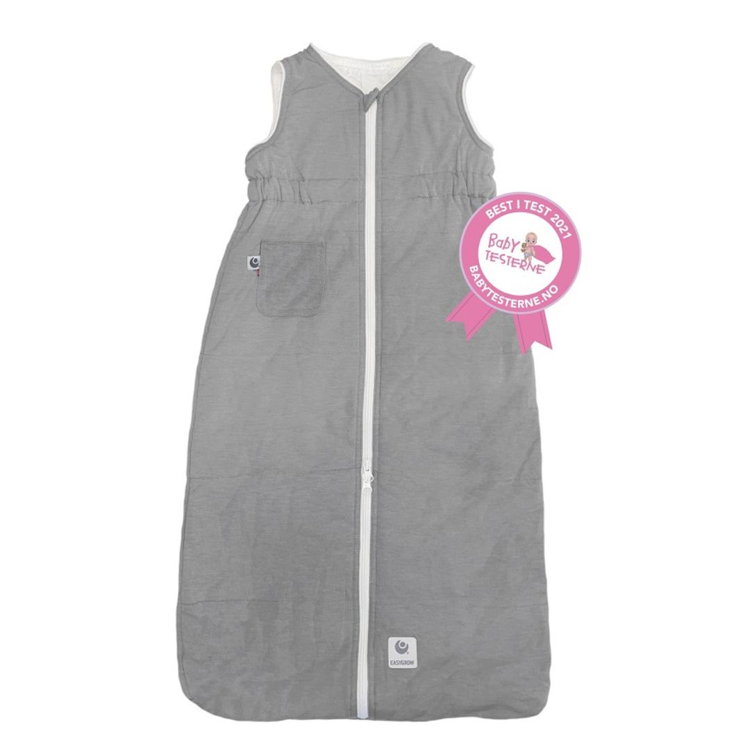 Nattpose, Easygrow, Basic Grey, 0-6 mnd