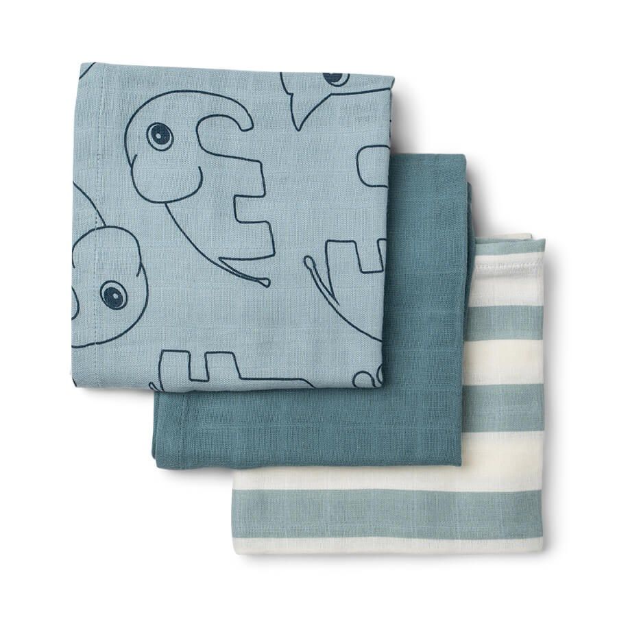 Gulpeklut, Done By Deer, 3pk, Blue