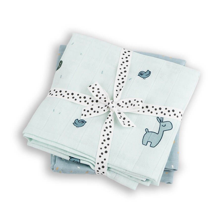 Swaddle, Done By Deer,  2pk,  Lalee Blue