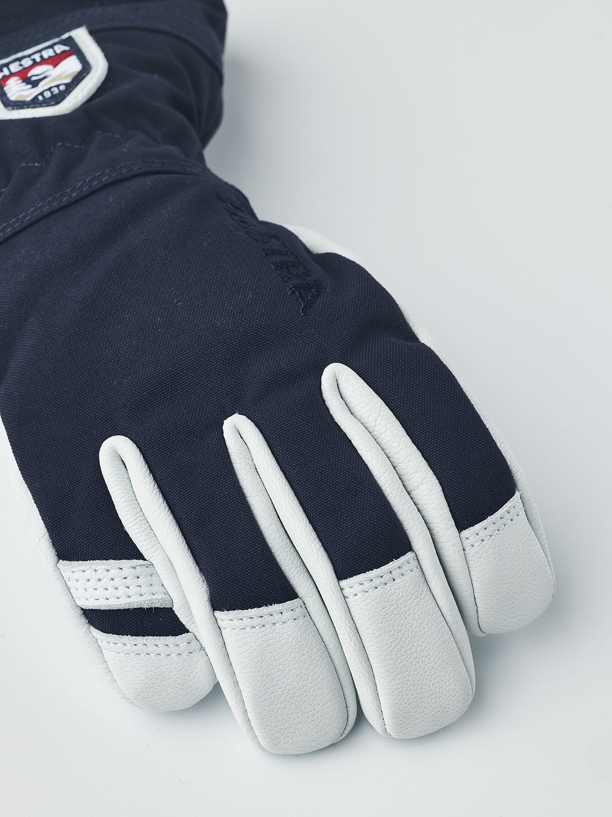 Hansker, Hestra, Army Leather Heli Ski Jr, Navy