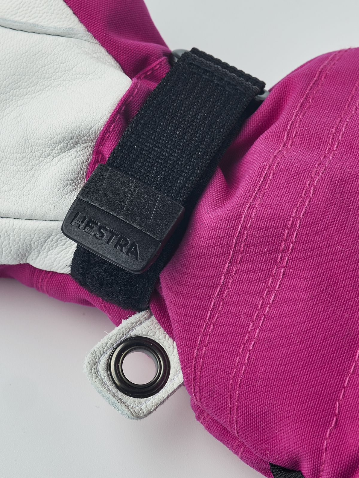 Hansker, Hestra, Army Leather Heli Ski Jr, Fuchsia