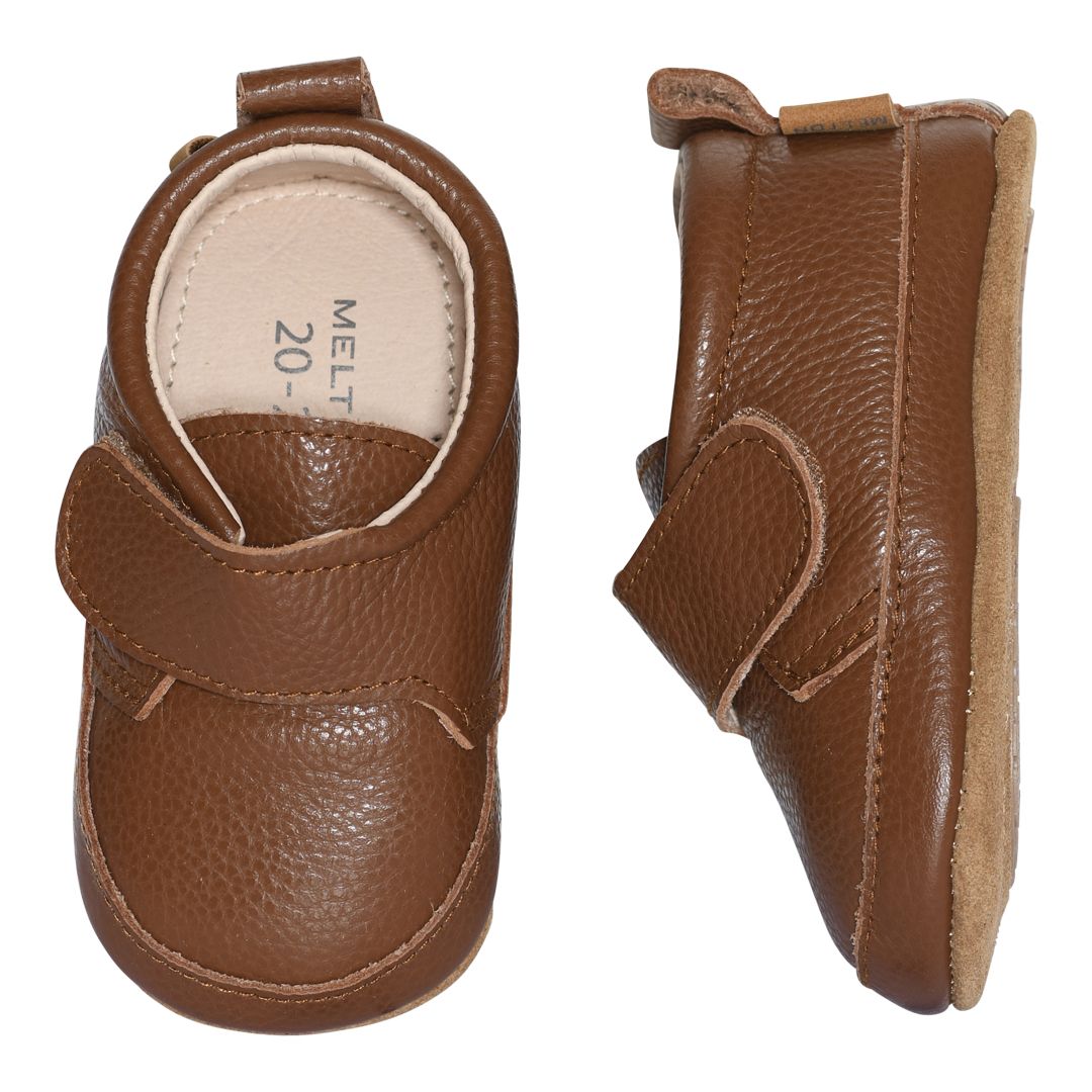 Melton Lux Skinntøfler, Tortoise Shell