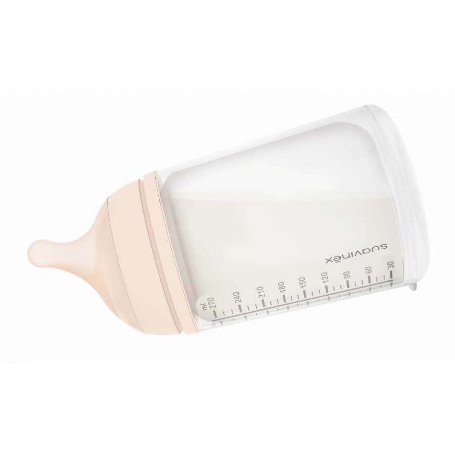 Suavinex tåteflaske, Zerø.Zerø, sakte flyt, 180 ml