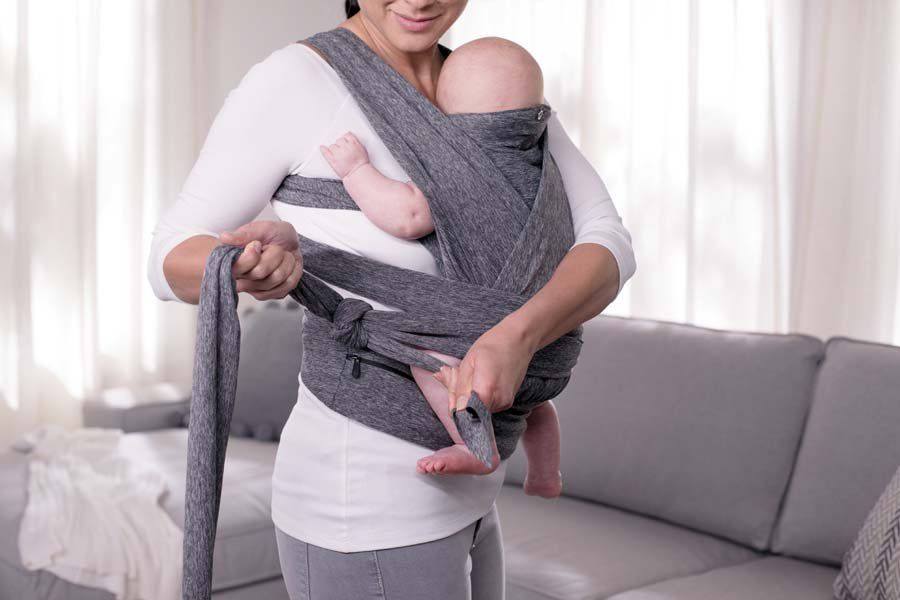 Bæresele, Comfy fit, Chicco, Gråmelert